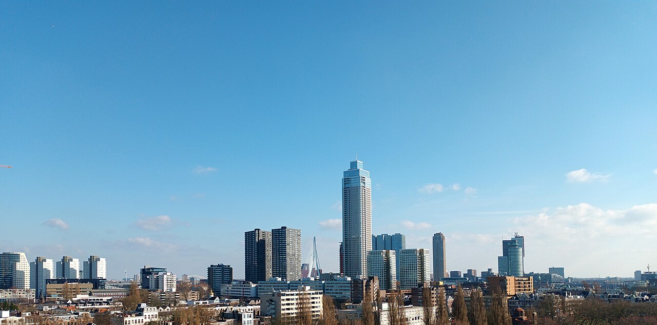 Rotterdam skyline representing skilled jobs for immigrants in the Netherlands 2025